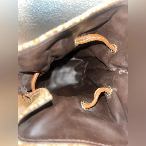 Borbonese Vintage Bettina Pouch - Picture 9 of 15